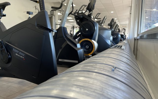 Ventilation i padelhall – Azote Padel | Flexit