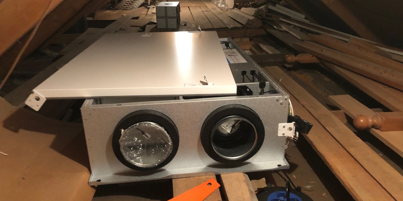 Nordic CL4 monterades på vind.