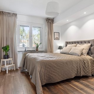 Reference project with balanced ventilation in bedroom