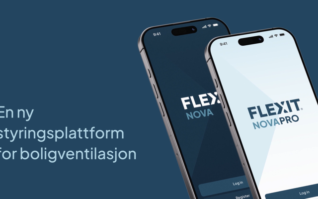 Flexit Nova | Smart styring av ventilasjon | Flexit