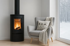 Heated room illustrating heat transfer between rooms