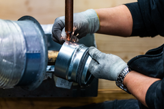 Precision metal processing in controlled production