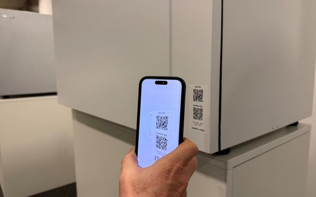 QR-etiketter ventilasjonsaggregat | Flexit
